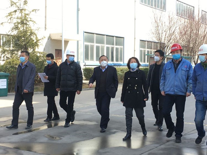 【陜重有限】市國資委巡視員許一雙一行檢查、指導(dǎo)陜重公司疫情防控工作